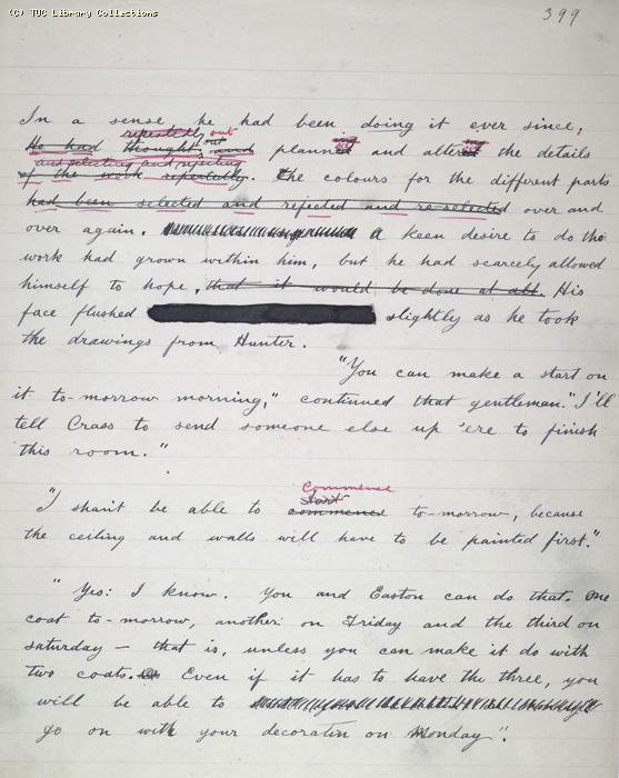 The Ragged Trousered Philanthropists - Manuscript, Page 399