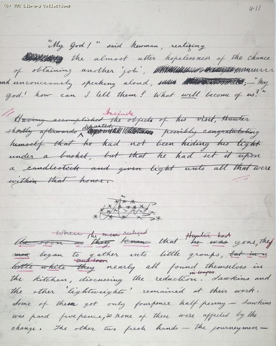 The Ragged Trousered Philanthropists - Manuscript, Page 411