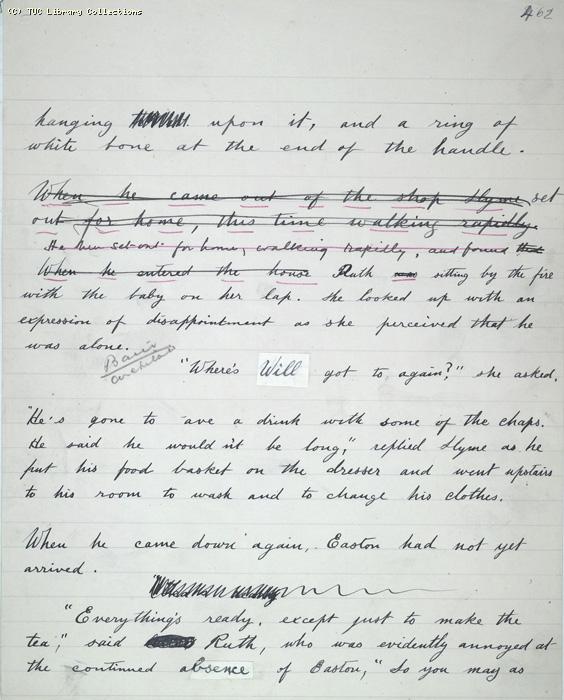 The Ragged Trousered Philanthropists - Manuscript, Page 462