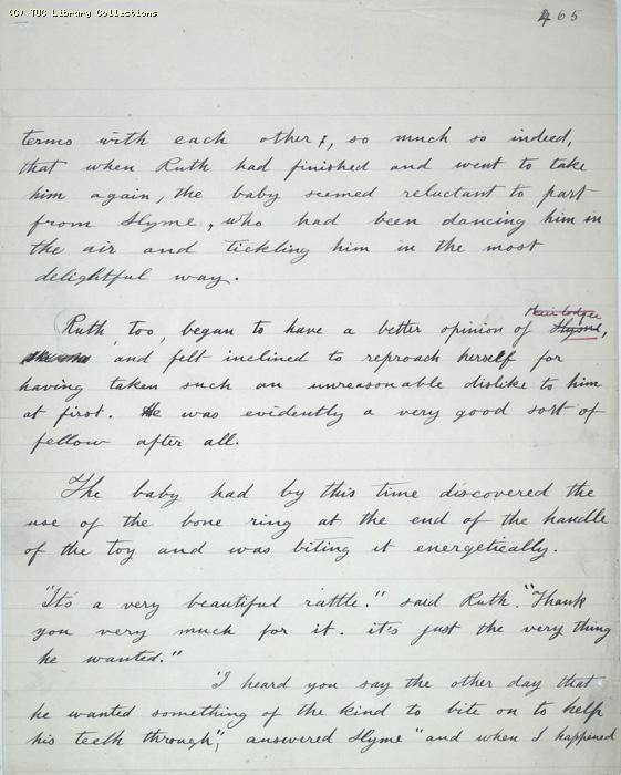 The Ragged Trousered Philanthropists - Manuscript, Page 465