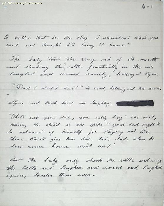 The Ragged Trousered Philanthropists - Manuscript, Page 466