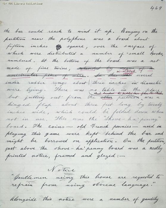 The Ragged Trousered Philanthropists - Manuscript, Page 469