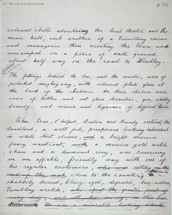 The Ragged Trousered Philanthropists - Manuscript, Page 470