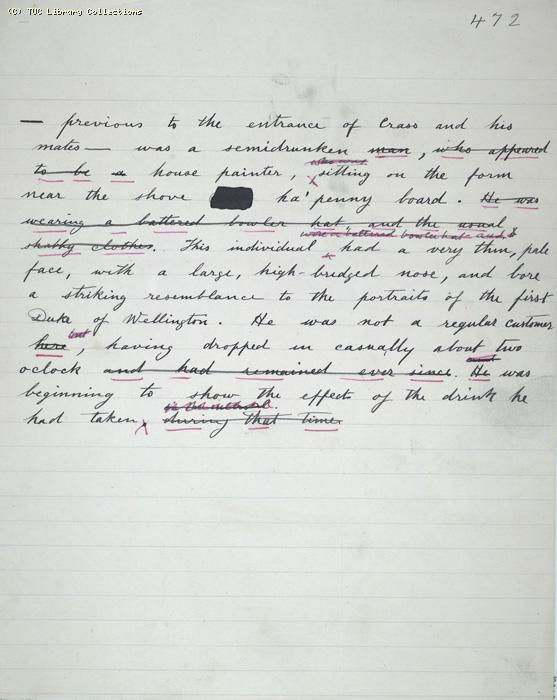 The Ragged Trousered Philanthropists - Manuscript, Page 472