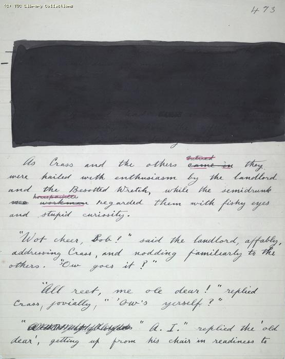 The Ragged Trousered Philanthropists - Manuscript, Page 473