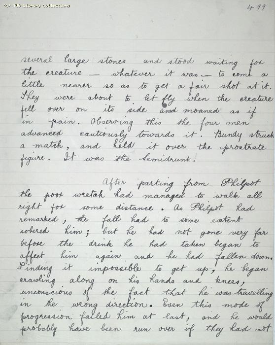 The Ragged Trousered Philanthropists - Manuscript, Page 499