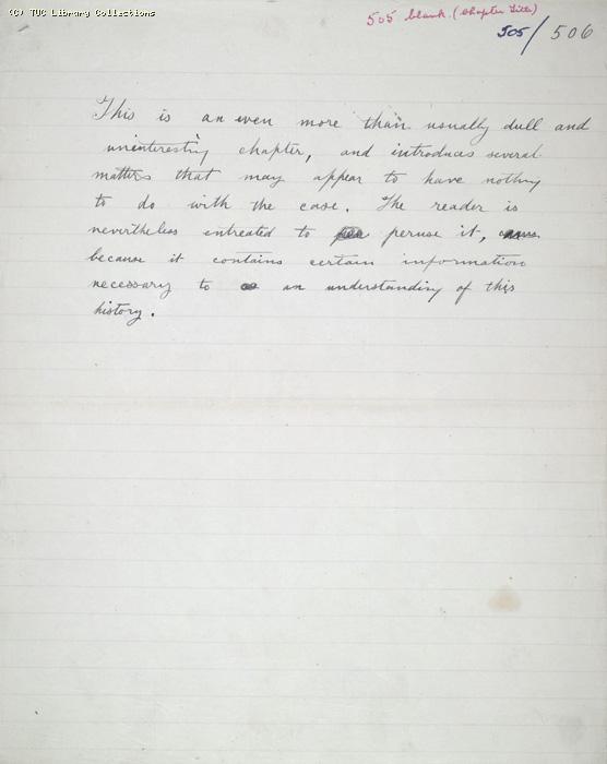 The Ragged Trousered Philanthropists - Manuscript, Page 505