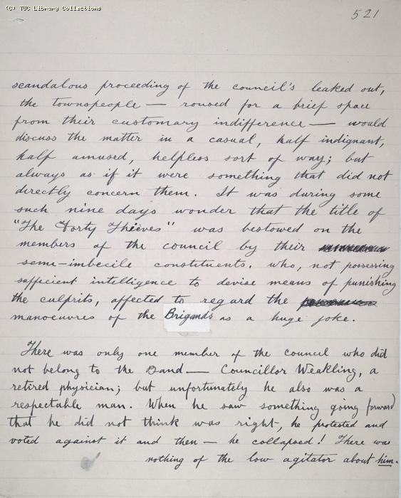 The Ragged Trousered Philanthropists - Manuscript, Page 521