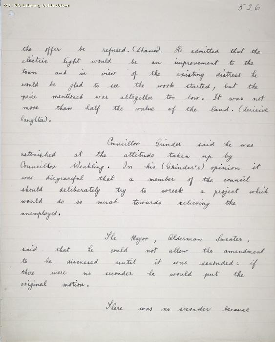 The Ragged Trousered Philanthropists - Manuscript, Page 526