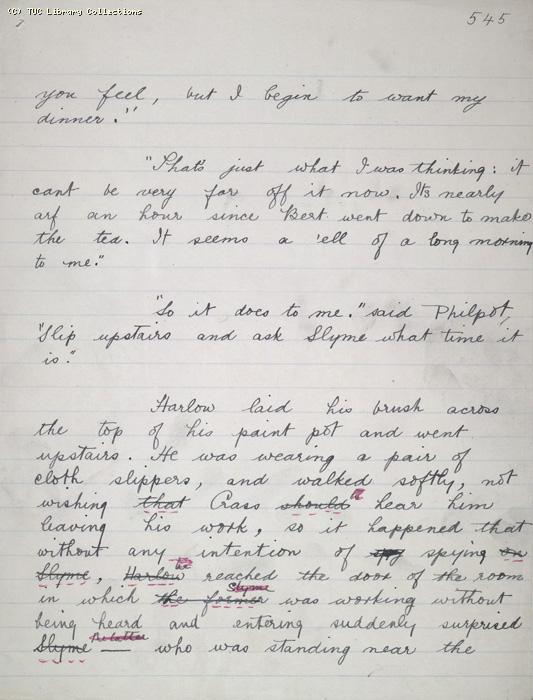 The Ragged Trousered Philanthropists - Manuscript, Page 545