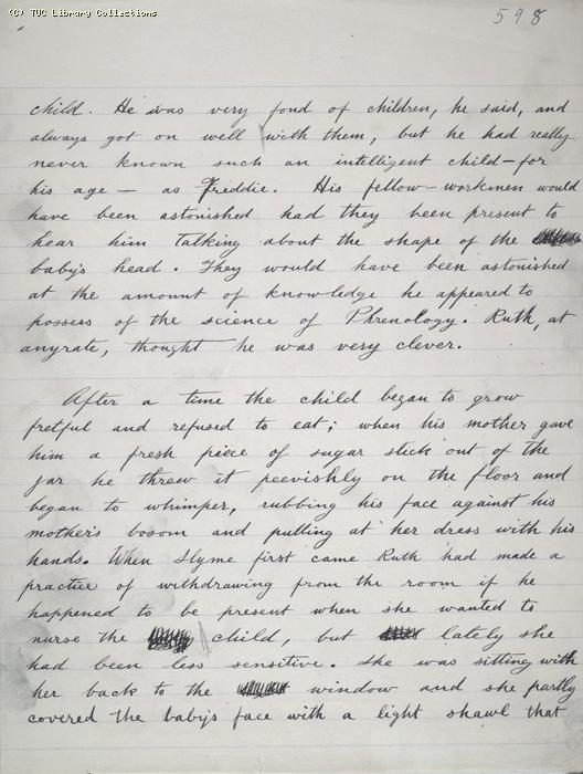 The Ragged Trousered Philanthropists - Manuscript, Page 598