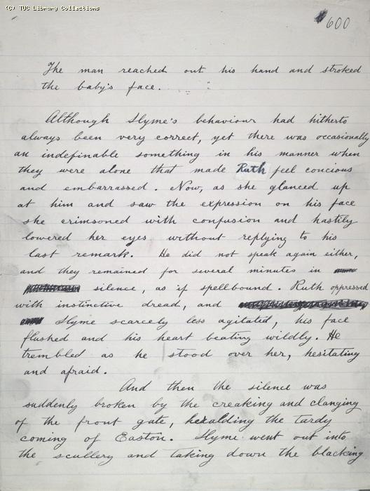 The Ragged Trousered Philanthropists - Manuscript, Page 600