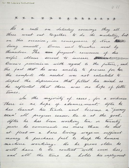 The Ragged Trousered Philanthropists - Manuscript, Page 611