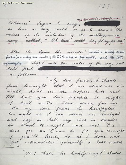 The Ragged Trousered Philanthropists - Manuscript, Page 629
