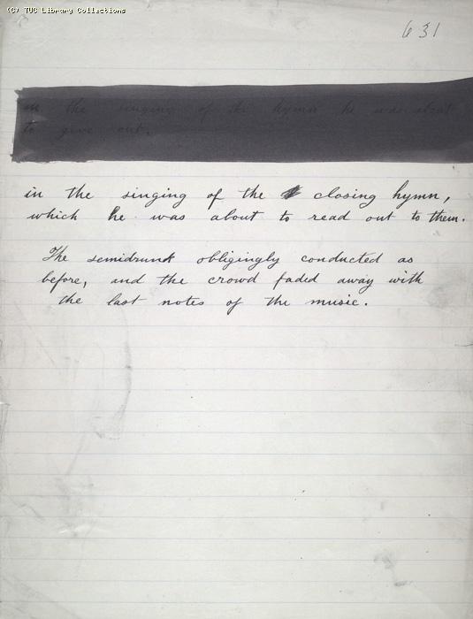 The Ragged Trousered Philanthropists - Manuscript, Page 631