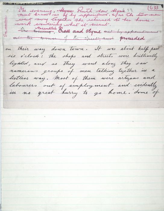 The Ragged Trousered Philanthropists - Manuscript, Page 633