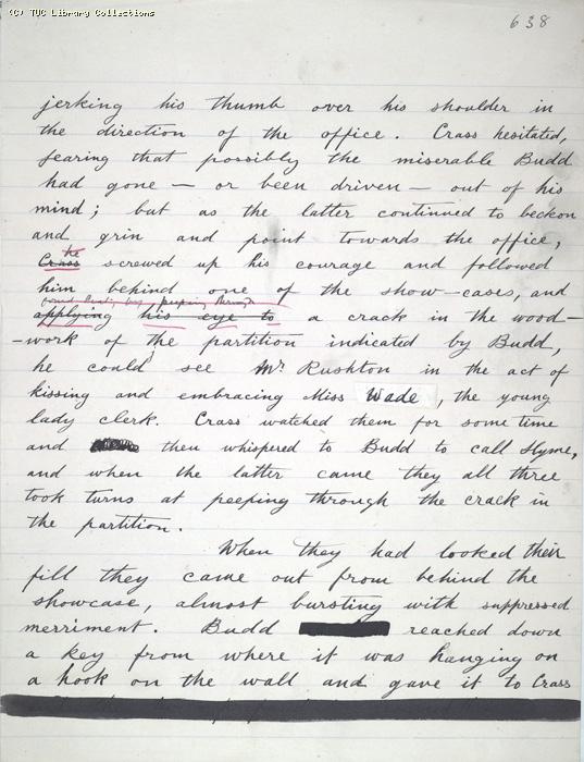 The Ragged Trousered Philanthropists - Manuscript, Page 638