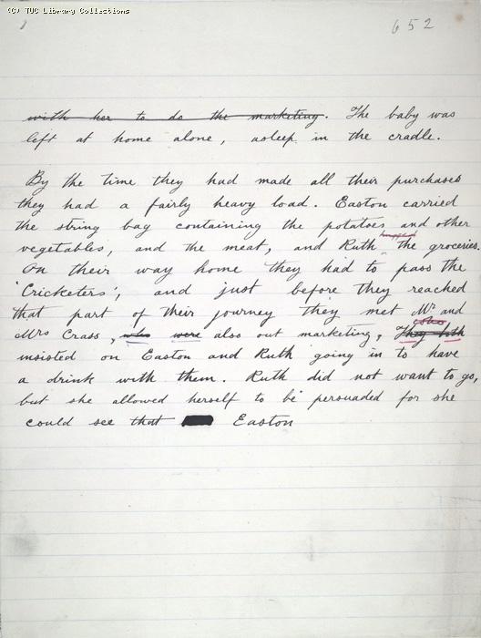 The Ragged Trousered Philanthropists - Manuscript, Page 652