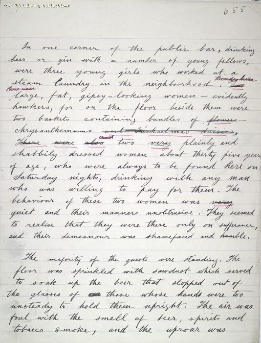 The Ragged Trousered Philanthropists - Manuscript, Page 655