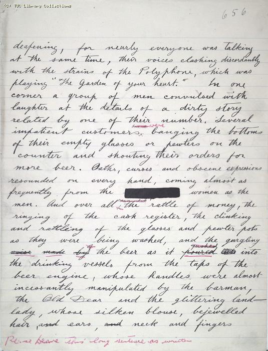 The Ragged Trousered Philanthropists - Manuscript, Page 656