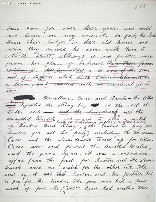 The Ragged Trousered Philanthropists - Manuscript, Page 658