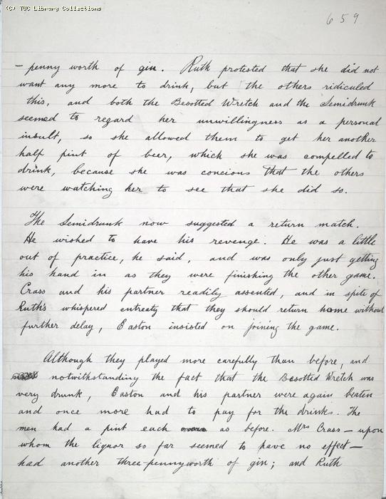 The Ragged Trousered Philanthropists - Manuscript, Page 659
