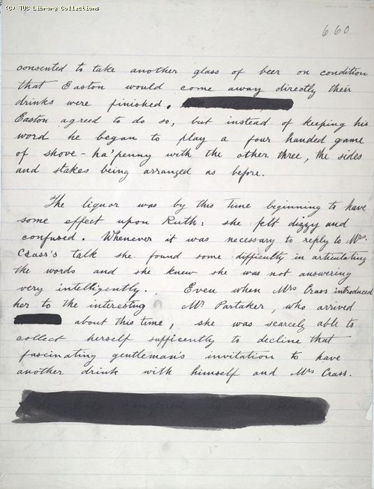 The Ragged Trousered Philanthropists - Manuscript, Page 660