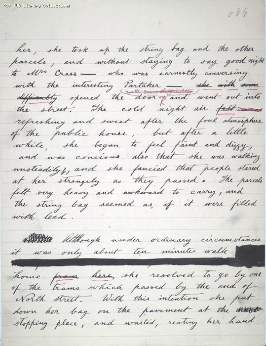 The Ragged Trousered Philanthropists - Manuscript, Page 666