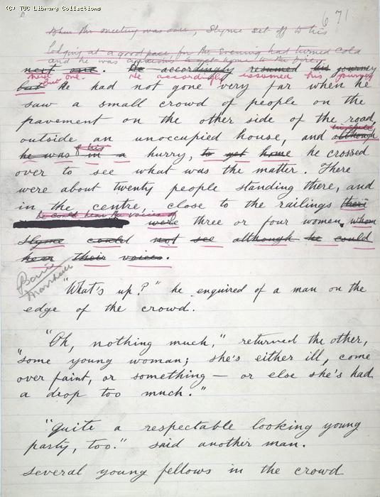 The Ragged Trousered Philanthropists - Manuscript, Page 671