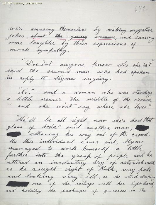 The Ragged Trousered Philanthropists - Manuscript, Page 672