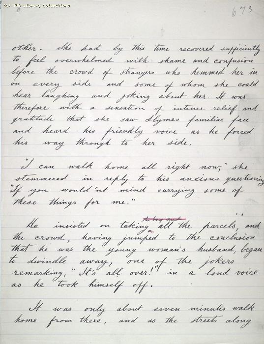 The Ragged Trousered Philanthropists - Manuscript, Page 673