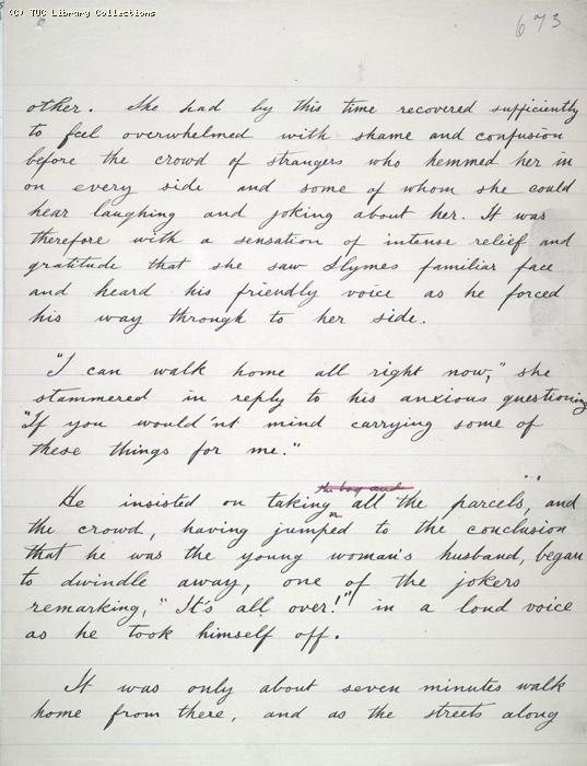 The Ragged Trousered Philanthropists - Manuscript, Page 673
