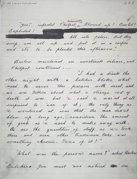 The Ragged Trousered Philanthropists - Manuscript, Page 682