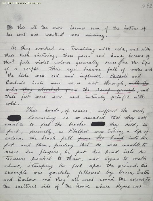 The Ragged Trousered Philanthropists - Manuscript, Page 692
