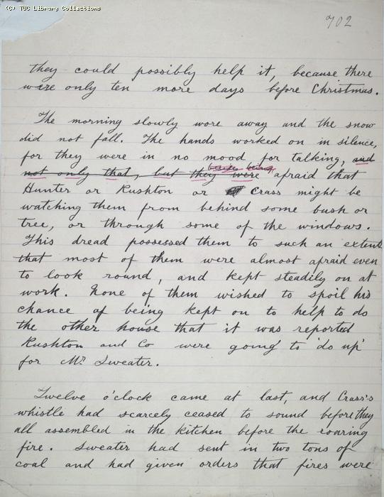 The Ragged Trousered Philanthropists - Manuscript, Page 702