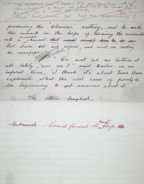 The Ragged Trousered Philanthropists - Manuscript, Page 711