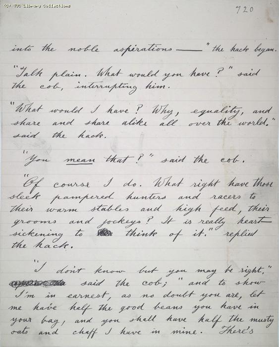 The Ragged Trousered Philanthropists - Manuscript, Page 720