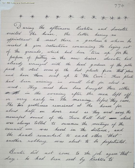 The Ragged Trousered Philanthropists - Manuscript, Page 774