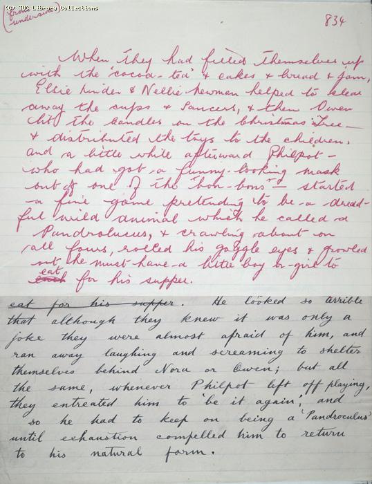 The Ragged Trousered Philanthropists - Manuscript, Page 834