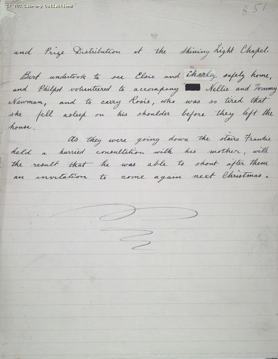 The Ragged Trousered Philanthropists - Manuscript, Page 851