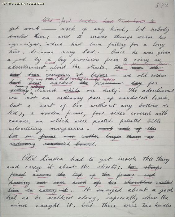 The Ragged Trousered Philanthropists - Manuscript, Page 872