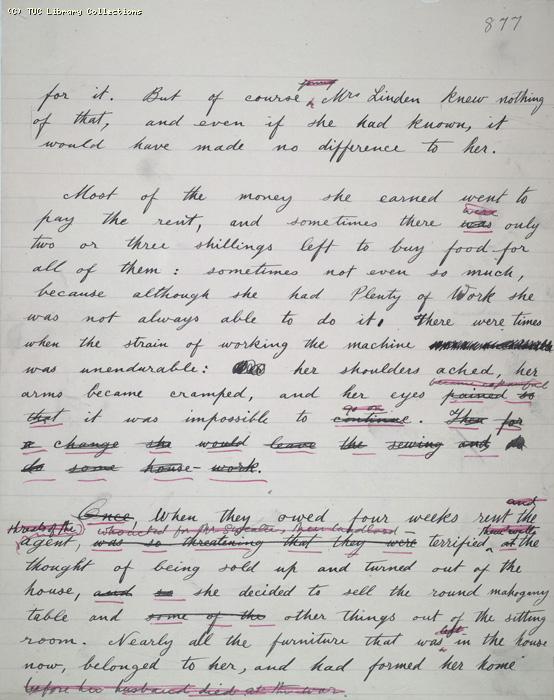 The Ragged Trousered Philanthropists - Manuscript, Page 877