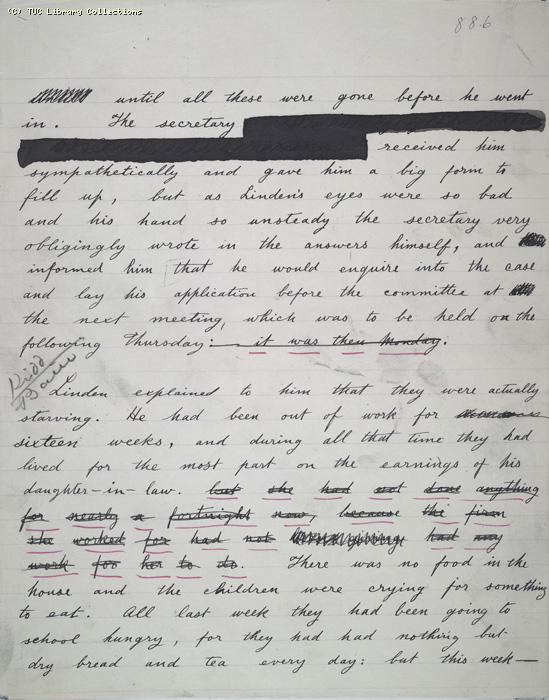 The Ragged Trousered Philanthropists - Manuscript, Page 886