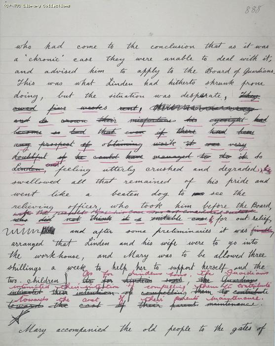 The Ragged Trousered Philanthropists - Manuscript, Page 888