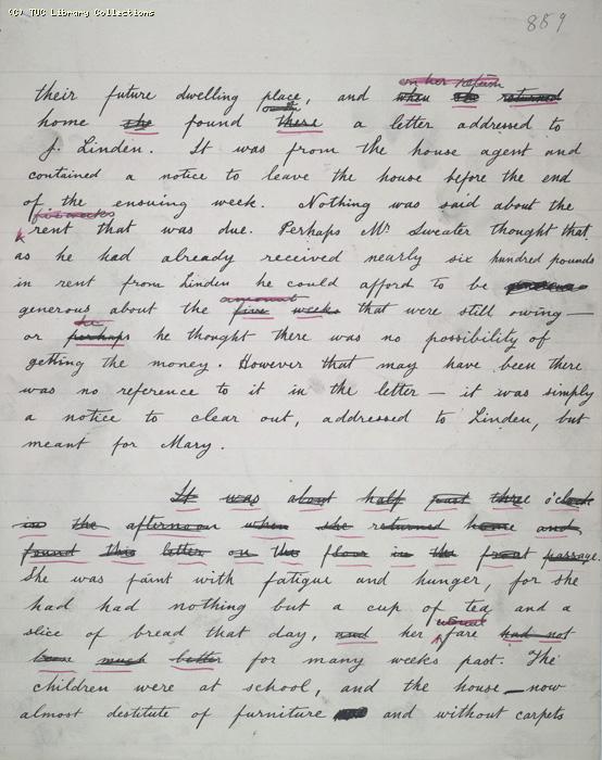 The Ragged Trousered Philanthropists - Manuscript, Page 889