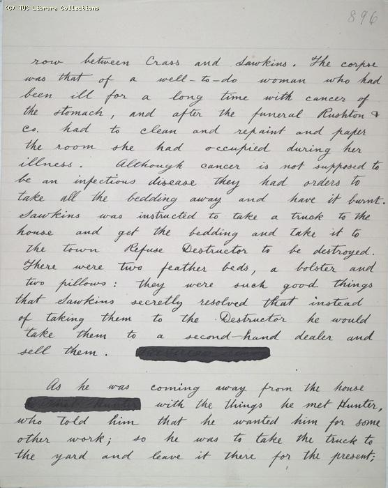 The Ragged Trousered Philanthropists - Manuscript, Page 896