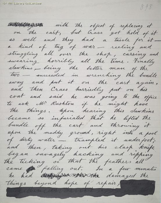 The Ragged Trousered Philanthropists - Manuscript, Page 898