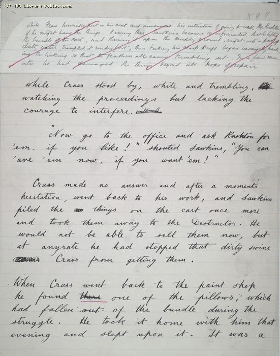 The Ragged Trousered Philanthropists - Manuscript, Page 899