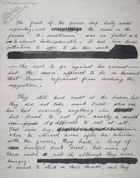 The Ragged Trousered Philanthropists - Manuscript, Page 906