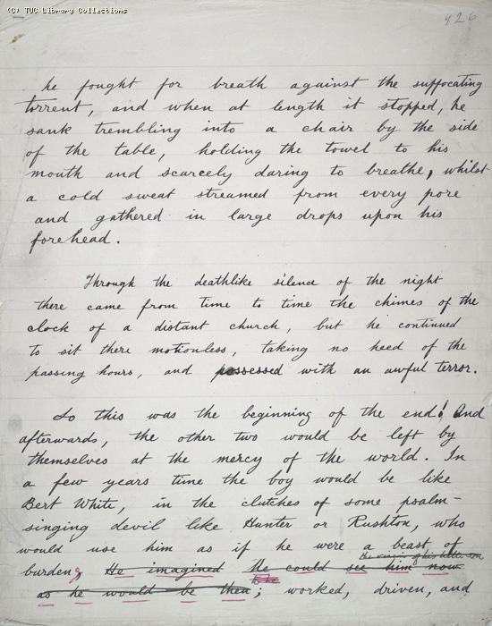 The Ragged Trousered Philanthropists - Manuscript, Page 926